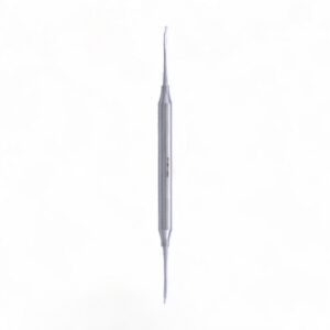 Micro Ochsenbein beitel gebogen 1,8 mm (Ø10 mm holle handgreep)