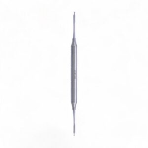 Micro Ochsenbein beitel gebogen 2,8 mm (Ø10 mm holle handgreep)