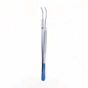 Gerald micro pincet gebogen 1,2 mm