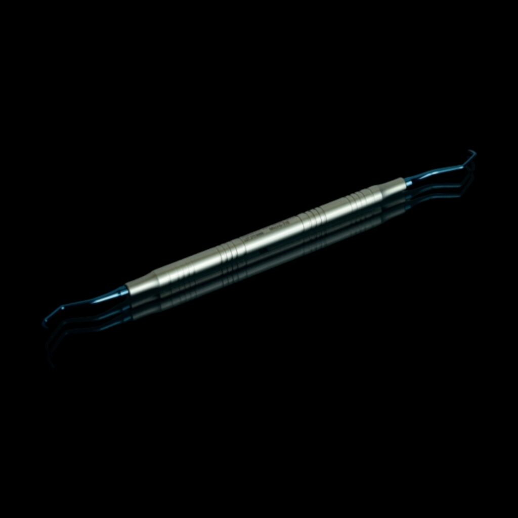 Micro Gracey curette blauw 7/8 (titanium)
