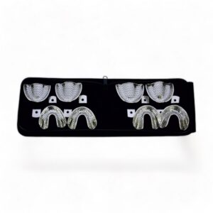 Set 8 volledige prothese afdruklepels (geperforeerd)